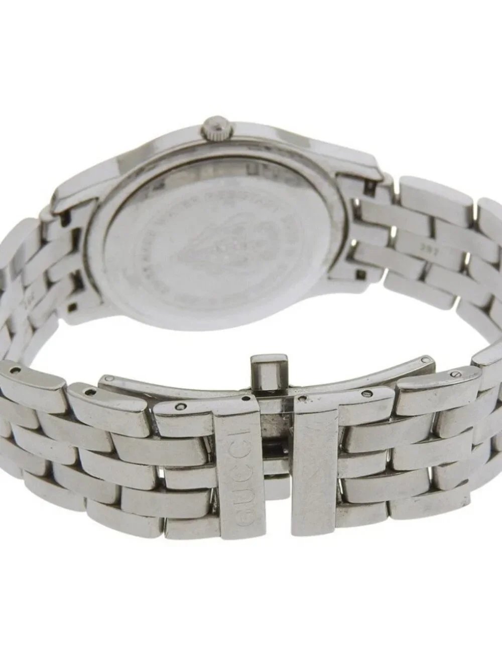 GUCCI Watches 5500M Silver SilverDial Stainless Steel Quartz Analog displa... - Picture 4 of 13